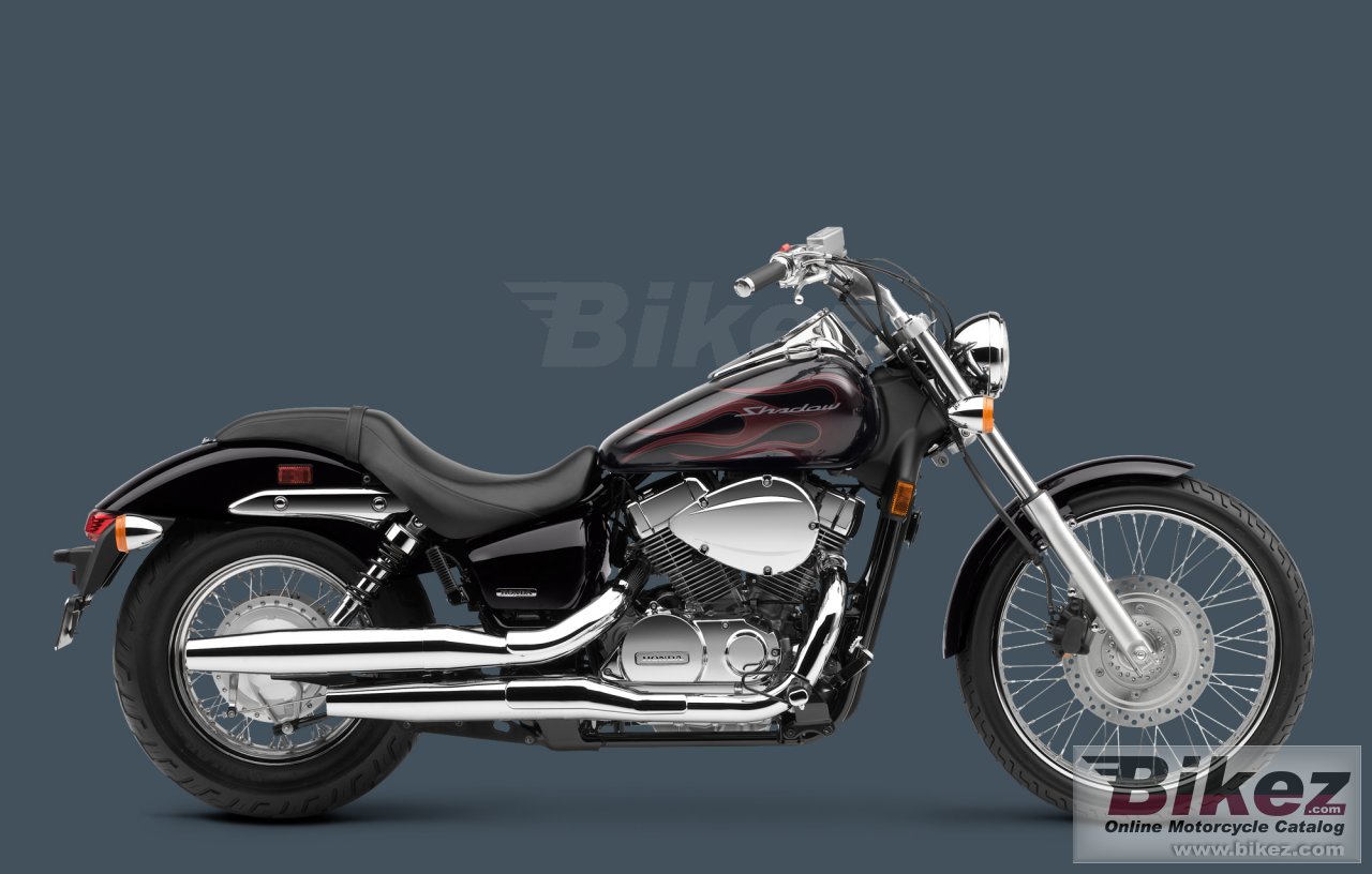 Big Honda shadow spirit 750 picture and wallpaper from Bikez.com